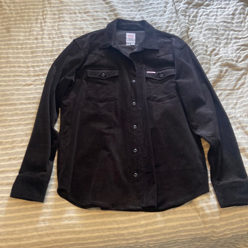 Mens XL Corduroy Shirt Jacket